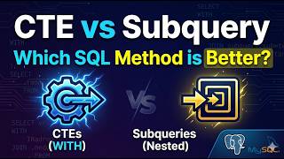 CTE vs Subquery in SQL – Which is Better SQL Interview Concepts Explained