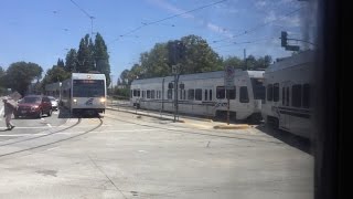 Valley Transportation Authority HD 60fps: Riding VTA Light Rail (Great Mall-Convention Center)