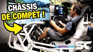 Gamescom : On a testé le châssis / playseat de Corsair - SIM RACING COCKPIT