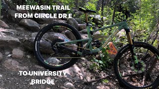 Saskatoon MTB Trail Ride from Circle Dr E to University Bridge