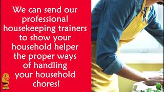 Housekeeping Training at Master Plus