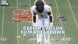 Dallas Cowboys 5th round corner Caelen Carson is an absolute steal || Film break