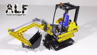 Lego Technic 8047 Compact Excavator / Kompaktbagger - Lego Speed Build Review