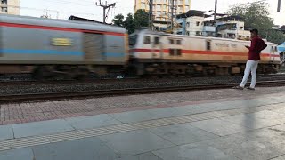 16352 Nagercoil Mumbai CSMT Express: Thundering Through Thakurli!