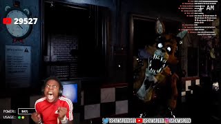 IShowSpeed Ultimate FNAF Jumpscare Compilation PT 2