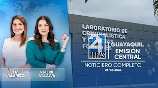 Noticiero de Guayaquil (Emisión Central 26/12/2024)