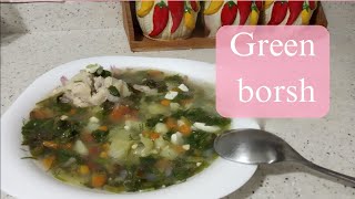 Green borsch recipe