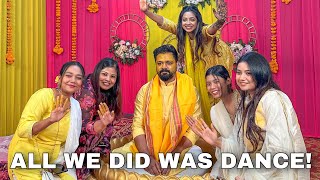 Haldi (Bengali Chaotic family \u0026 Rituals 🤣) - My Brothers Wedding Vlog