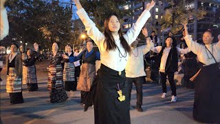 ལྷག་དཀར་བཟང། | Toronto Lhakar Gorshey | Beautiful Lhakar Gorshey | #tibetancircledance