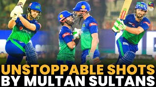 Unstoppable Shots By Multan Sultans | Multan Sultans vs Karachi Kings | Match 11 | HBL PSL 8 | MI2A