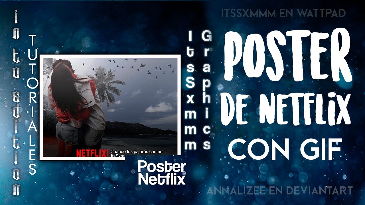 Poster De Netflix Wattpad Tutorial Youtube
