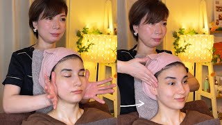 ASMR I got Premium Chair Facial in 2022, Japan*Last video of 2022