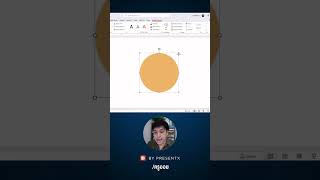 เทคนิค! สร้างวงกลมสวยๆ ใน PPT #powerpoint #presentation #tutorial #tips #graphicdesign #excel