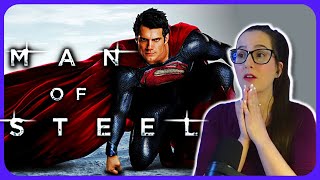 *MAN OF STEEL * FIRST TIME WATCHING MOVIE REACTION