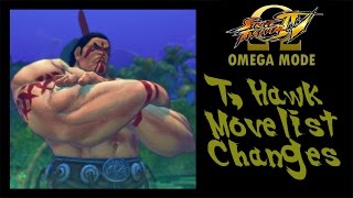 USFIV: Omega Mode - T. Hawk Move List Changes