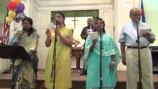 Telugu Christian Worship || choochu chunnamu nee vaipu || చూచుచున్నాము నీ వైపు || utccnj choir