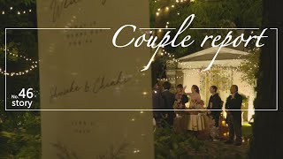 【キャメロットヒルズ】No.46 ウェディングカップルレポート(埼玉結婚式場)