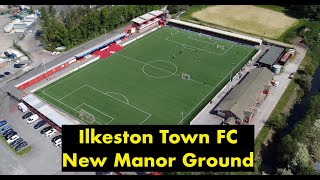 Ilkeston Town FC - New Manor Ground - 4K Drone