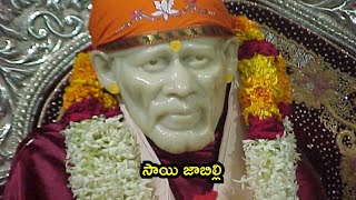 Sai Jabilli - 1504 I Sai baba Pavalimpu seva Athaswami Suke nidra song I Shej Arati I సాయి జాబిల్లి