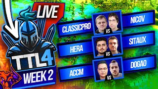 Hera, ACCM, Sitaux, Nicov and more TITANS LEAGUE PLATINUM Week 2 Day 4 #ageofempires2 #aoe2