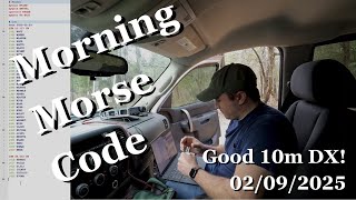 Morning Morse Code - 02/09/2025