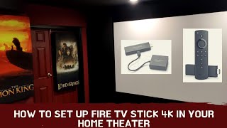 How to set up Amazon Fire TV stick 4k for your home theater