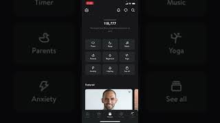 Updated insight timer - how to set up and find your presets