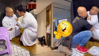 علاوي افضل مقلب😂😂🤣// يوميات بوشنب / arab funny video