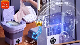 🚀Best Portable Foldable Mini Washing Machine Review |  Compact Washer for Travel \u0026 Small Spaces 🧺