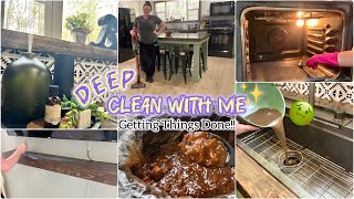 🫧🧽EXTREME \u0026 SATISFYING  KITCHEN DEEP CLEAN WITH ME!! | GETTING IT ALL DONE ✅