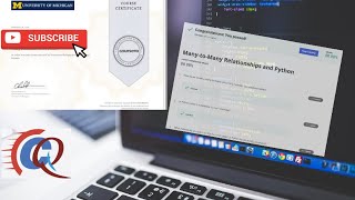Many to Many Relationships and Python||Graded Quiz-Using Databases with Python||COURSERA||