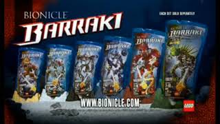 Three English Barraki Products/Sets Commercials - LEGO Bionicle, 2007