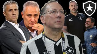 GESTÃO | CRESPO, TITE OU OUTRA OPÇÃO? | PATROCÍNIO E MAIS NO BOTAFOGO