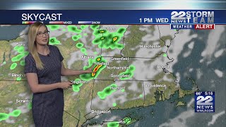 Weather Alert: Showers, storms return Wednesday