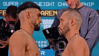 MISSED WEIGHT? Adam Azim vs Sergey Lipinets WEIGH IN \u0026 FACE OFF | SkySports Boxing