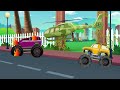 it s a trap more good vs bad truck videos for kids by haunted house monster truck