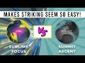 900 Global Sublime Focus versus Storm Summit Ascent // Ball Review