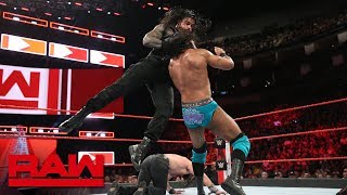Roman Reigns & Seth Rollins vs. Jinder Mahal & Elias: Raw, June 4, 2018