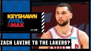 Zach Lavine to the Lakers? 👀 JWill’s hypothetical 3-team trade | KJM