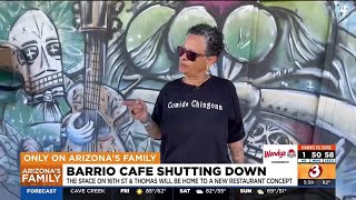 Chef of soon-to-be closed Barrio Café in Phoenix speaks on what's next