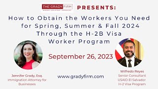 How to Get Additional Temporary Workers with the H-2B Visa Program