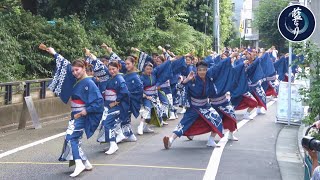 藍なり 原宿表参道元氣祭 スーパーよさこい2022/8.27 代々木の杜ぼんおどり会場【X～KAKERU～】