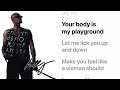 R.KELLY- SEEMS LIKE YOUR READY (LYRICS)