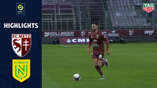 FC METZ - FC NANTES (2 - 0) - Highlights - (FCM - FCN) / 2020-2021