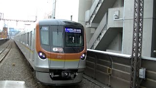 東京メトロ17000系17182F各停元町・中華街行き 東急東横線学芸大学駅入線