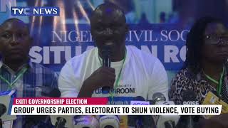 Group Urges Parties, Electorate To Shun Violence, Vote Buying