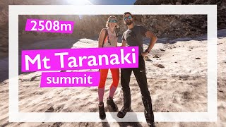 Mount Taranaki Summit || Hiking a dormant Stratovolcano