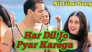 Har Dil Jo Pyar Karega l Salman khan, Rani mukherjee l Udit Narayan, Alka Yagnik l 90's Hits songs