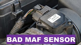 7 symptoms of a bad MAF sensor