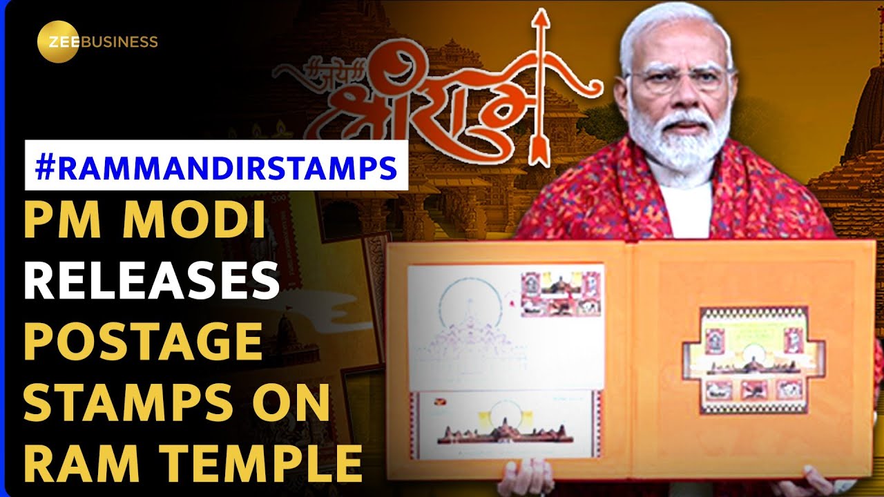 PM Narendra Modi Unveiled Commemorative Postage Stamps Dedicated To The ...